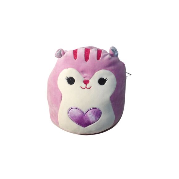 Original Squishmallows 8" Allina The Valentines Day Squirrel - Picture 1 of 5